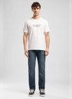 Lee Cooper Beyaz Erkek Regular Fit Logo Baskılı T-Shirt 262 LCM 242031 ANSEL BEYAZ