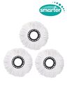SMARTER 3 ADET OTO TEMİZLİK SETLERİNE UYUMLU MOP PASPAS
