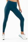 Maraton Active Slimfit Kadın    Koşu Turkuaz Tayt 22256