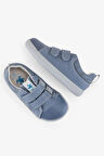 Smart Walker Canvas Play Toz Mavi Çocuk Ayakkabı