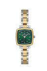 DANIEL KLEIN DK102-DKE.1.10852-3 ALTIN KAPLAMA YEŞİL KADRAN KARE KADIN KOL SAATİ