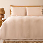 Ines Ekstra Çift Kişilik Nevresim Seti 230x220 cm Kum Beji