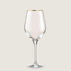 Chamonix Beyaz Şarap Kadehi Gold Standart