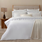 Glad Nevresim Seti 230x220 cm Beyaz/Mavi