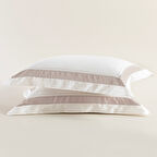 Adda Yastık Kılıfı 50x70 cm Ekru/Taş