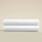 Alana Düz Çarşaf 240x260 cm Beyaz