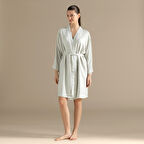 Tanıta Sabahlık Gri Melanj