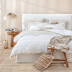 Dorıan Nevresim Seti Çift Kişilik Ekru/Bej