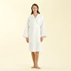 Attenzıone Sabahlık Beyaz