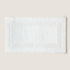 Plaın Banyo Paspası 60x100 Cm Beyaz