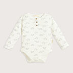 Little Driver Baskılı Body Ekru