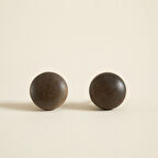 Woody Ahşap 2 li  Çekmece Kulbu Natural