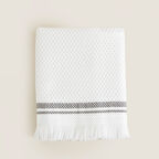 Volal Yüz Havlusu 50x90 Cm Beyaz