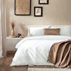 Albas Nevresim Seti 160x220 Cm Ekru