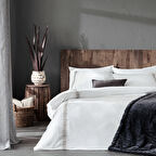 Duas Nevresım Seti 220x230 Cm Beyaz