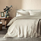 Morıan Nevresım Seti 220x230 Cm Natural/Yeşil