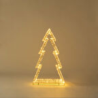 Johnny Led Işıklı Yılbaşı Dekoru 120 cm Altın