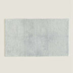 Bamboo Solid Banyo Paspası 70x130 cm inci Mavi