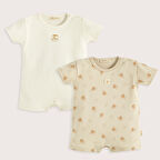 Happy Bee 2'Li Tulum Kutu Set Taş/Ekru