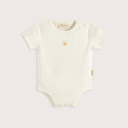 Happy Bee Etiketliı Body Ekru