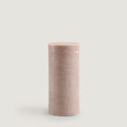 Glacier Sütun Mum 7X14  Gül Rose