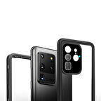 Galaxy S20 Ultra Uyumlu 1-1 Su Geçirmez Uyumlu-Siyah