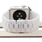 Watch 44mm Uyumlu KRD-15 Metal MKST Kordon-Beyaz