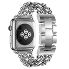 ​​​Watch 44mm Cowboy Metal Zore Kordon-Gümüş