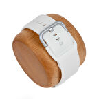 Huawei Watch GT 3 46mm Klasik Beyaz Uyumlu Zore Kordon-Beyaz