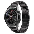 ​​Galaxy Watch 42mm (20mm) Uyumlu KRD-04 Metal Zore Kordon-Siyah