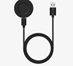 Siyah Huawei GT2 46mm Usb Şarj Kablosu-Zore