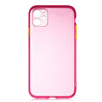 iPhone 11 Uyumlu Zore Bistro Kılıf-Pembe