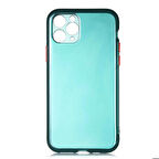 iPhone 11 Pro Max Uyumlu Zore Bistro Kapak-Koyu Yeşil