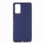 Galaxy Note 20 Uyumlu Zore Premier Silikon Kapak-Lacivert