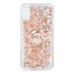 iPhone X Uyumlu Zore Milce Kapak-Gold