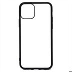 iPhone 12 Pro Max Uyumlu Zore Endi Kapak-Siyah