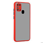 Galaxy M31 Uyumlu Zore Hux Kapak-Kırmızı