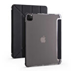 iPad Pro 12.9 2022 M2 Kılıf Tri Folding Kalem Bölmeli Standlı Kılıf