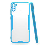 Galaxy A11 Uyumlu Zore Parfe Kapak-Mavi