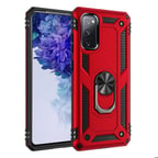 Galaxy S20 FE Uyumlu Zore Vega Kapak-Kırmızı