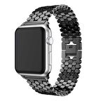 Zore Apple Watch 38mm Uyumlu KRD-30 Metal Kordon