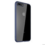 iPhone 8 Plus Uyumlu Zore Hom Silikon-Lacivert