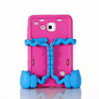 Galaxy Tab 3 Lite 7.0 T110 ​ALT Eva Boxer Tablet Silikon - Pembe Koyu