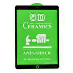 iPad Pro 10.5 (7.Nesil) Uyumlu ​MKST- Tablet Seramik Ekran Koruyucu-Siyah