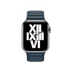 ​​​Watch 42mm Uyumlu KRD-34 Deri Zore Kordon-Lacivert