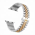 Watch 38mm Uyumlu KRD-36 Metal Zore Kordon-Gümüş-Rosegold