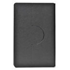 Galaxy Tab A7 10.4 T500 2020  Uyumlu ​İNC Fest Dönebilen Standlı Kılıf-Siyah