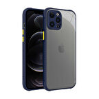 iPhone 12 Pro Max Uyumlu ​​ Kaff Kılıf-Lacivert