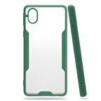 Galaxy A01 Core Uyumlu Zore Parfe Kapak-Koyu Yeşil