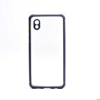Galaxy A01 Core Uyumlu ​​Zore Kaff Kapak-Lacivert